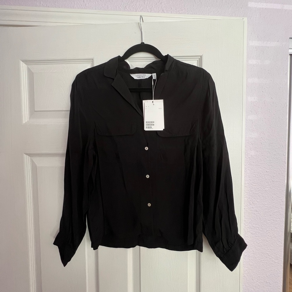 NWT & Other Stories Flowy Button Up Shirt - Size 0